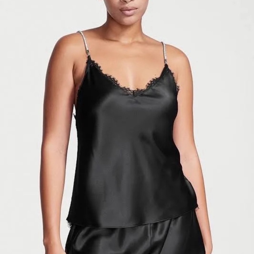 Victorias Secret Satin-Lace back cami sets / 2 sets